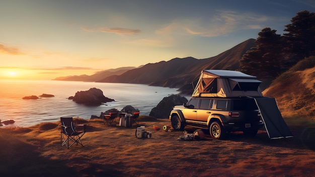 Ford Bronco Camping