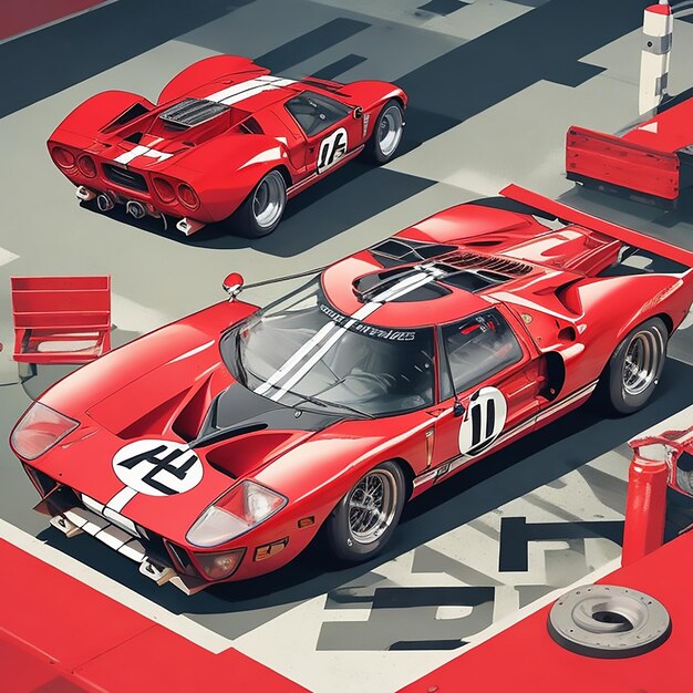 Photo ford gt40 car