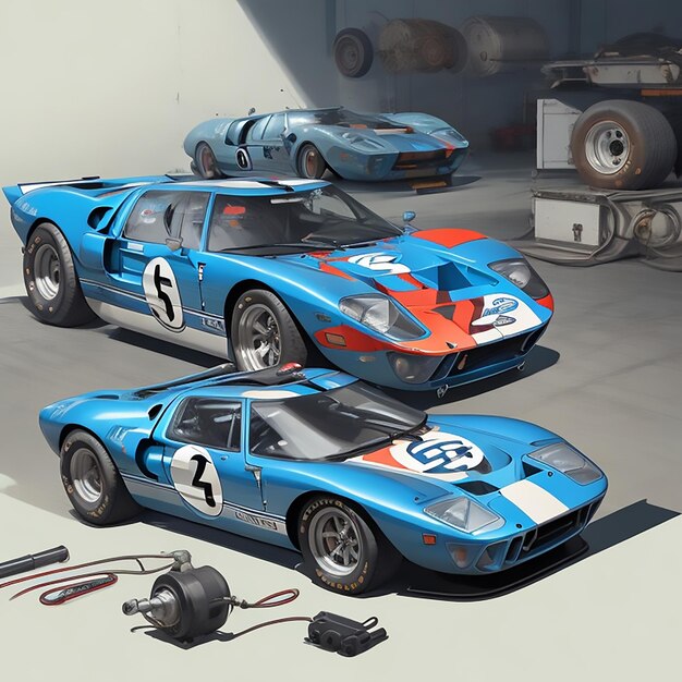 Photo ford gt40 car