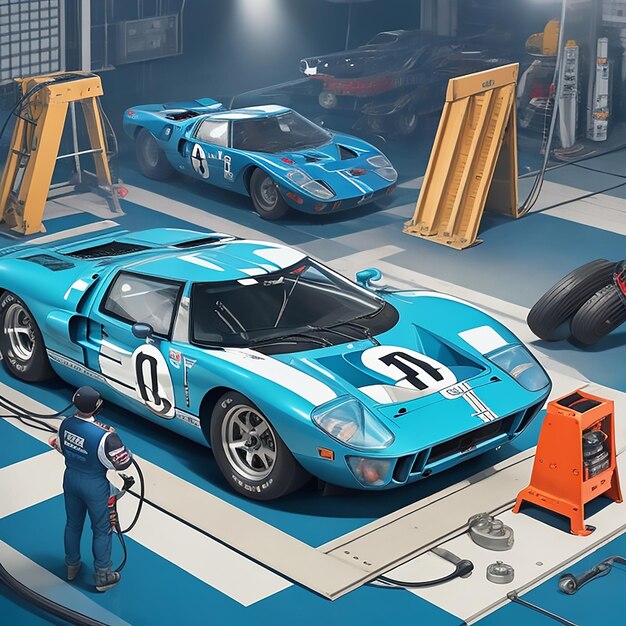 Foto auto ford gt40