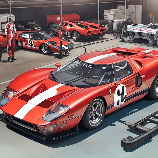 Photo ford gt40 car