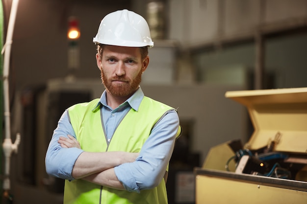 Foreman in the plant