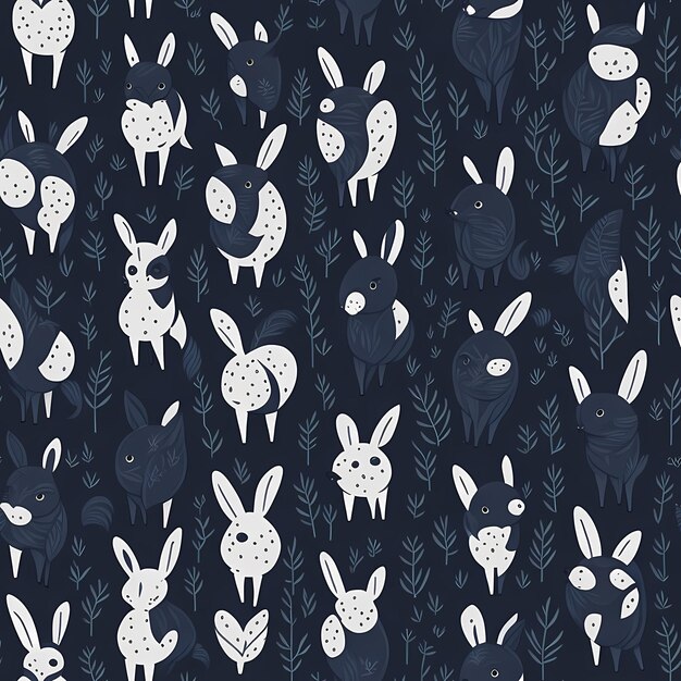 Forest Animal Pattern 3