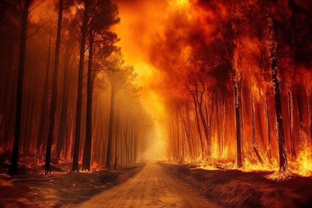 Forest fire