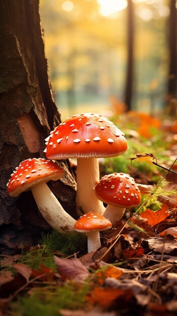 Forest Fungi Autumnal Beauty