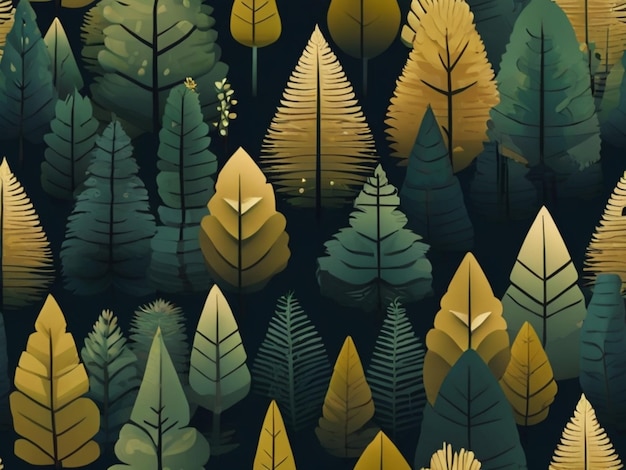 Photo forest gradient background