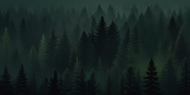 Photo forest gradient background