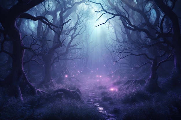The forest of the night