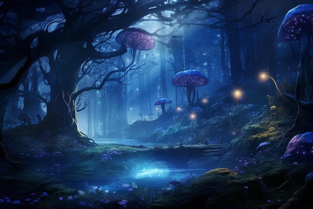 The forest of the night