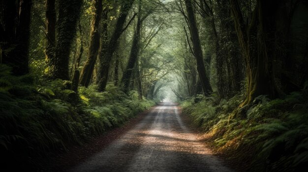 Forest road