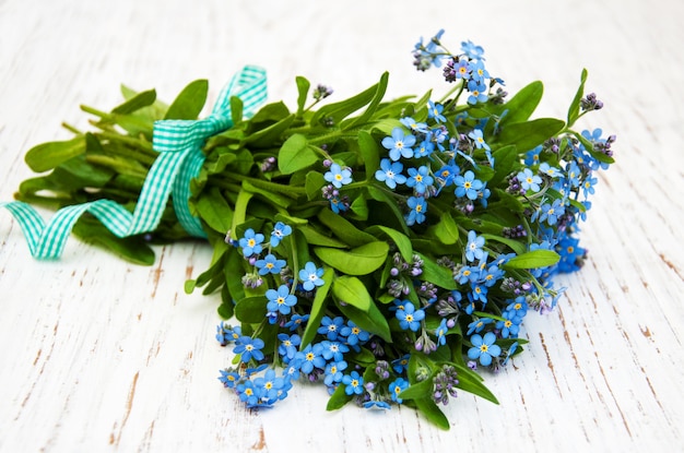 Forget-me-nots flowers