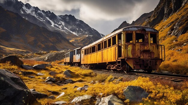 Photo forgotten treasures the rusted rail car and gold mining tunnel of hatcher pass