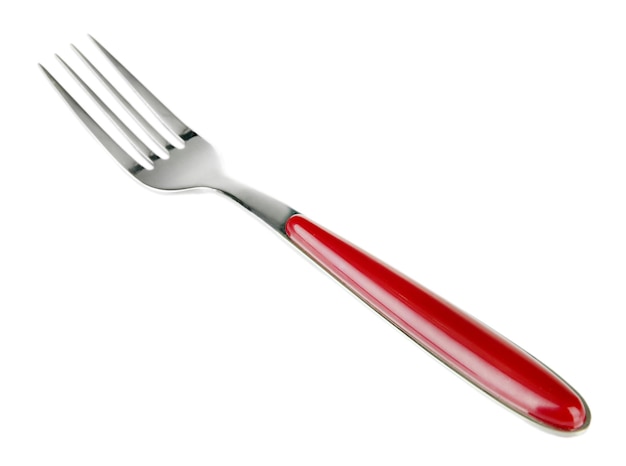 Fork isolated on white