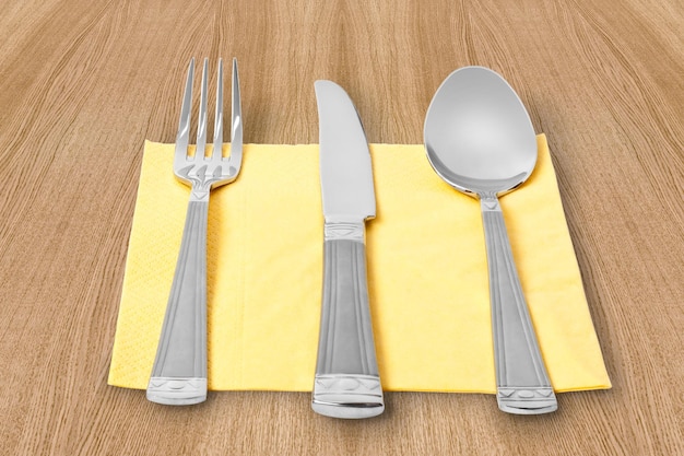 Fork knife and spoon