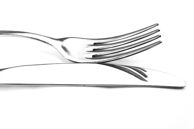 Photo fork and knife