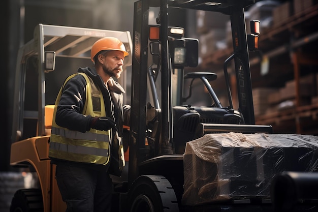 Photo forklift operator