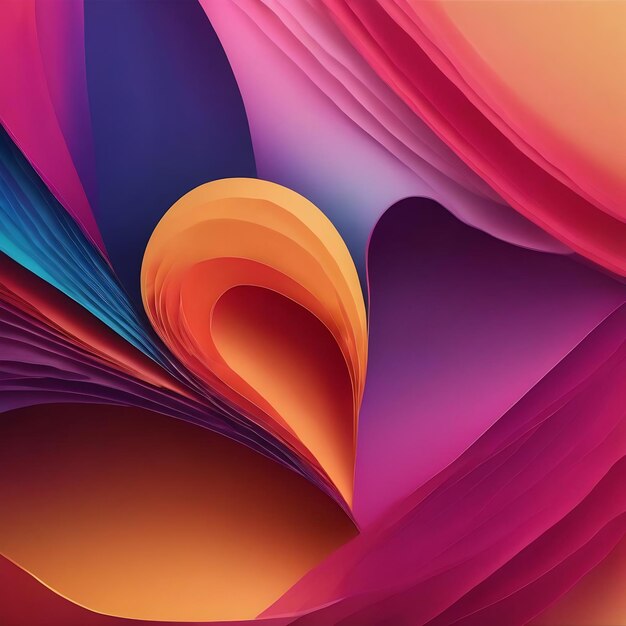 Formal card template gradient abstract background