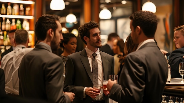 Formal Networking Event for Professionals to ConnectDiscuss Opportunitiesand Foster Business Community Growth