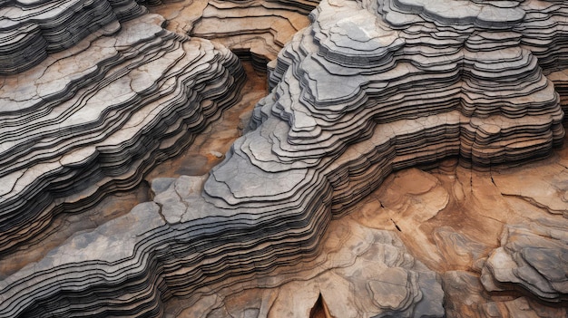 Photo formation dissected plateau landscape