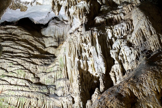 Formations inside the Gokgol Cave Zonguldak Turkey