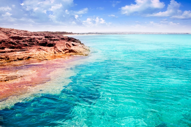 Formentera Illetes eiland turquoise tropische zee