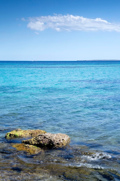 Formentera Island from Ibiza Spain