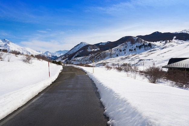 Formigal skigebied in Huesca, Pyreneeën, Spanje