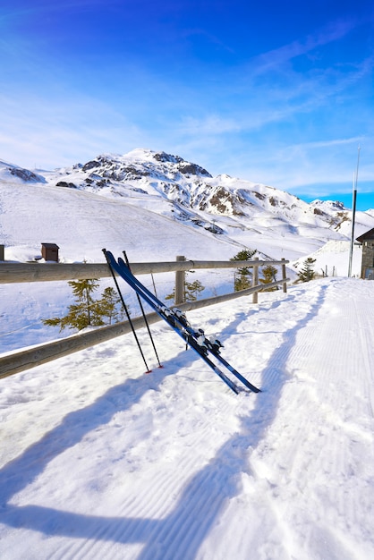 Formigal skigebied in Huesca, Pyreneeën, Spanje