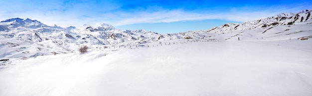 Formigal skigebied in Huesca, Pyreneeën, Spanje