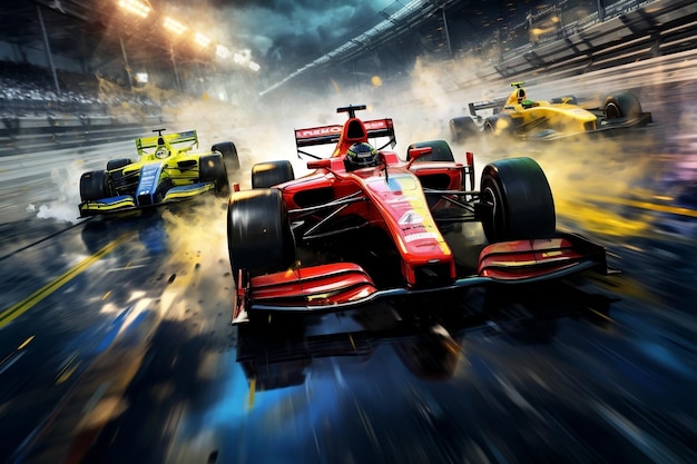 Formula One 드라이버가 Race Generative AI의 시작을 기다립니다.