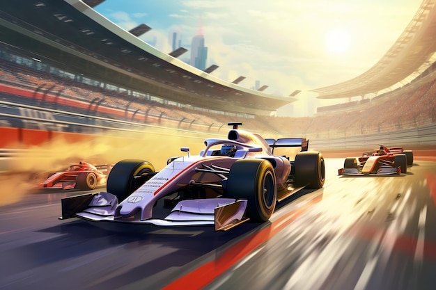 Formula One 드라이버가 Race Generative AI의 시작을 기다립니다.