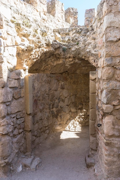 fort en kasteel van Consuegra in Toledo, Spanje. middeleeuws fort