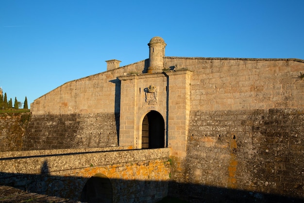 Fort Gate Facade in Almeida, Portugal