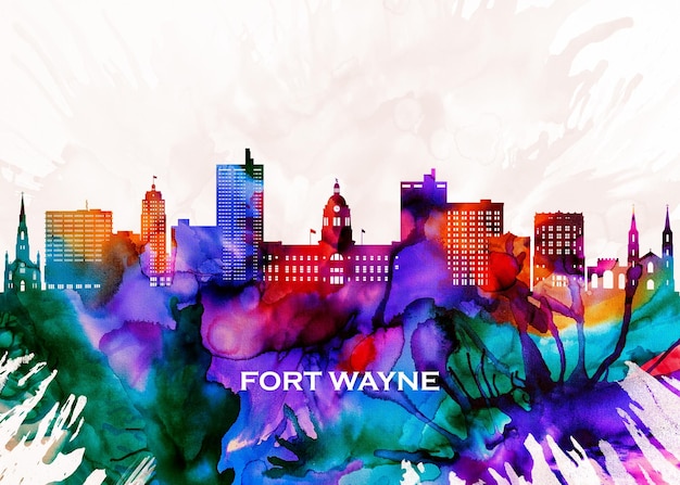 Fort Wayne Skyline