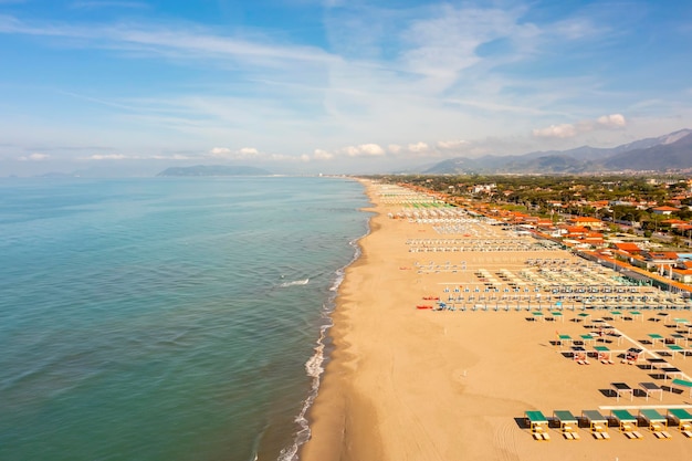 Photo forte dei marmi coast view