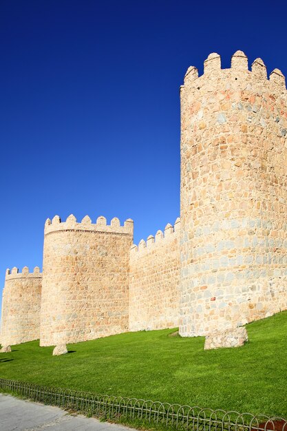 Fortification of avila, spain