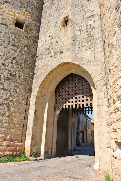 Aigues Mortesの要塞ドア