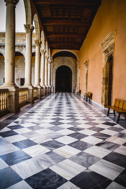 Fortificazione, palazzo al coperto, alcazar de toledo, spagna