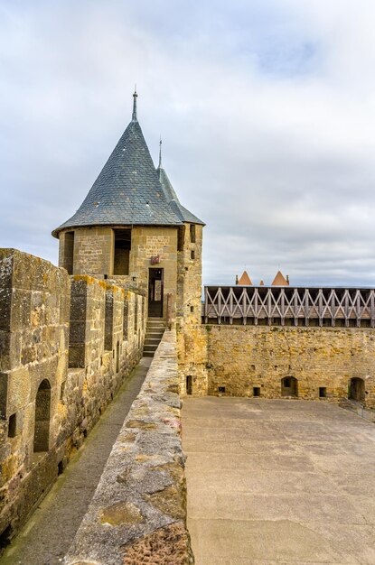 Photo fortifications of carcassonne france languedocroussillon