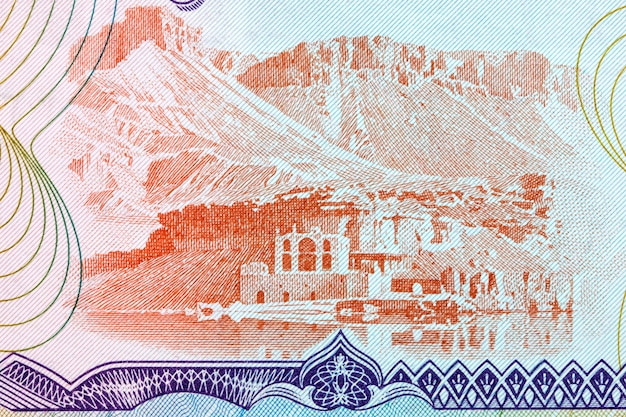 Fortress from Afghani money