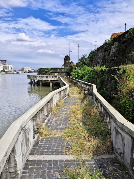 Foto la fortezza nella città di manila filippine