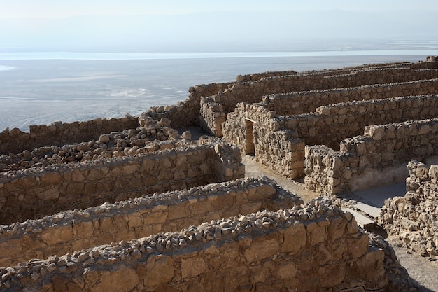 Крепость Масада в Израиле