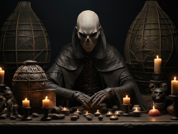 Fortune teller HD 8K wallpaper Stock Photographic Image