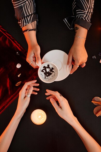 Fortune Telling Seance Background