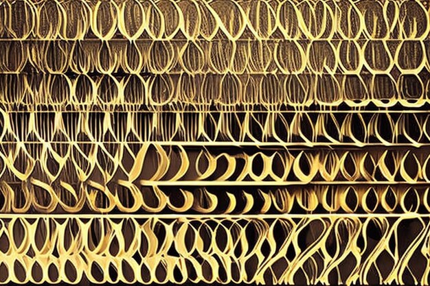 Foto abstracte gouden metalen achtergrondontwerp