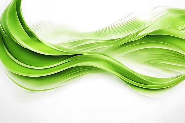 Foto foto abstracte natuurlijke achtergrond met gladde groene en witte lijnen