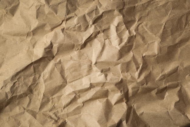 Foto achtergrond papier verfrommeld beige kleur