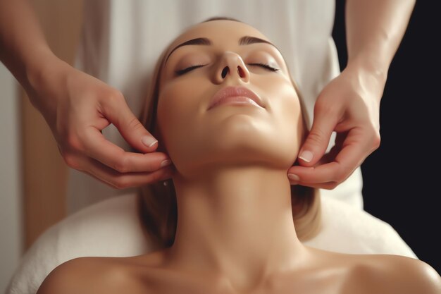 Foto beauty spa en massage ontspanning
