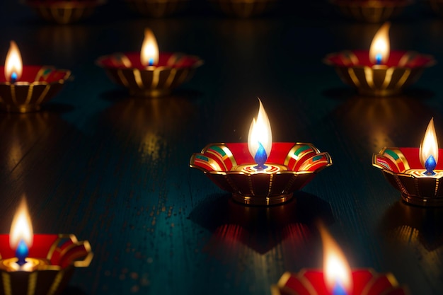 Foto diwali festival van lichttraditie