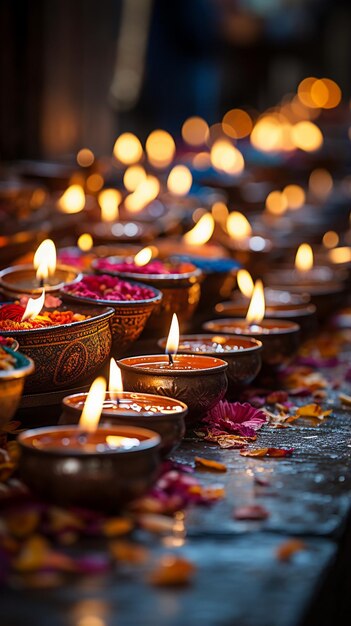 foto diwali festival van lichttraditie